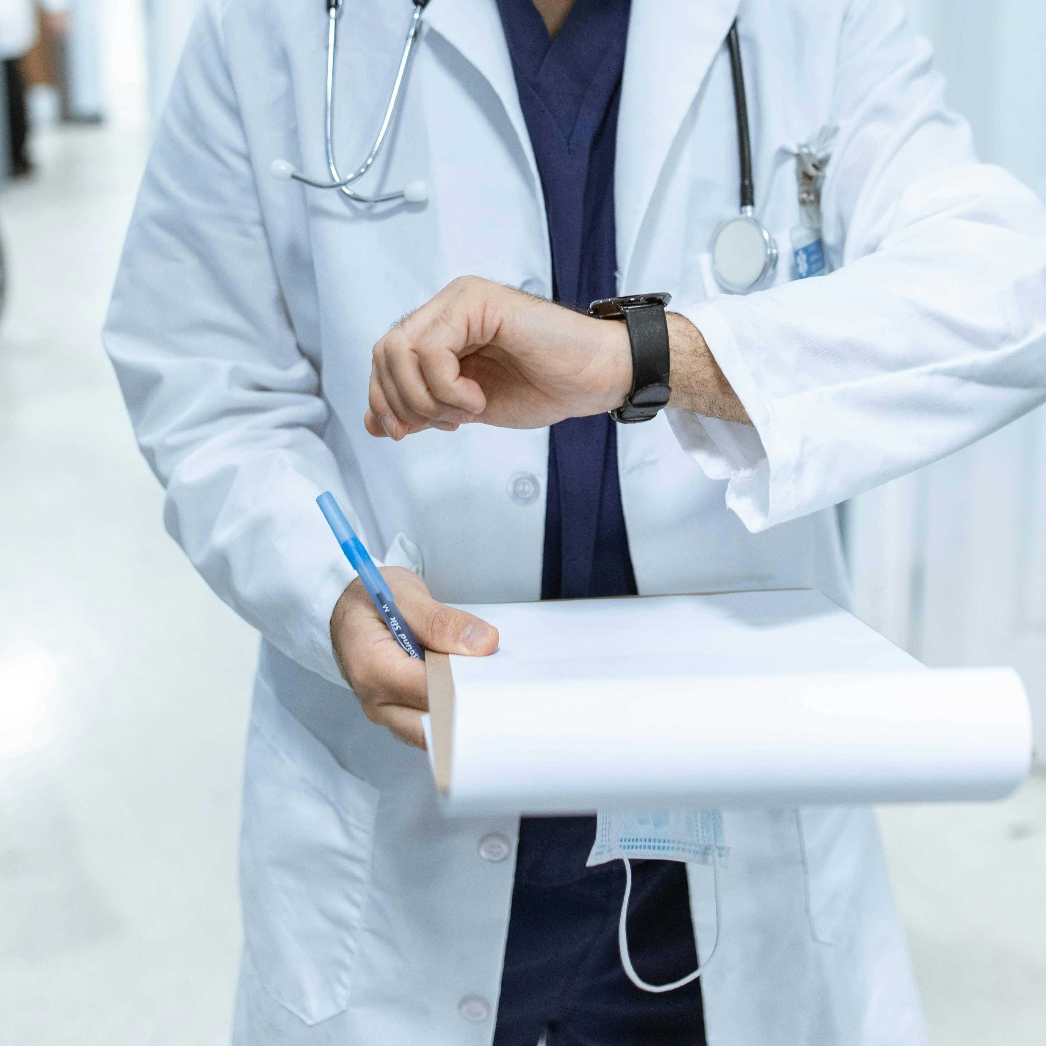 Illustratie van tijdsdruk en planning